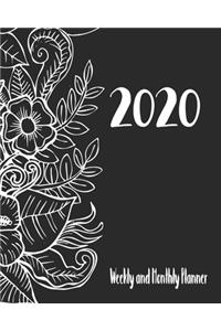 2020 Weekly And Monthly Planner