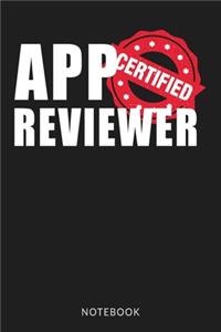 Certified App Review Notebook
