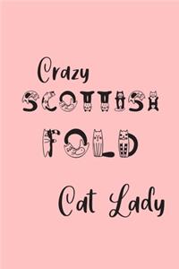 Crazy Scottish Fold Cat Lady