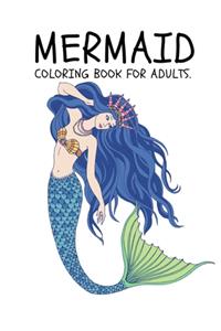 Mermaid Coloring Book for Adults