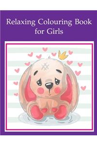 Relaxing Colouring Book for Girls