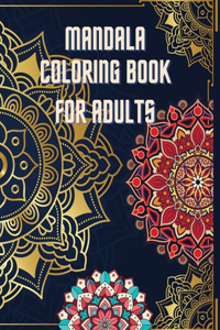 Mandala Coloring Book For Adults