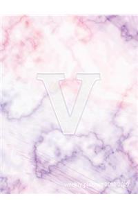 V Weekly Planner 2018-2019