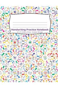 Handwriting Practice Notebook