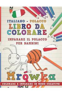 Libro Da Colorare Italiano - Polacco. Imparare Il Polacco Per Bambini. Colorare E Imparare in Modo Creativo