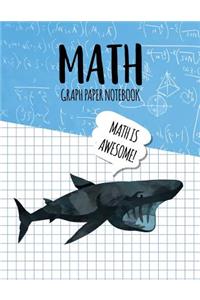 Math Graph Paper Notebook