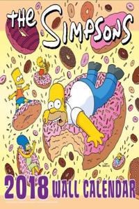 Simpsons Official 2018 Calendar - Square Wall Format