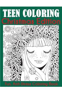 Teen Coloring Christmas Edition