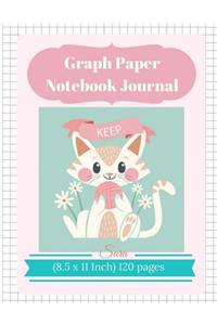 Graph Paper Notebook Journal