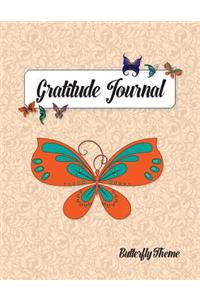 Gratitude Journal, Butterfly Theme