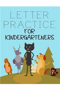 Letter Practice For Kindergarteners