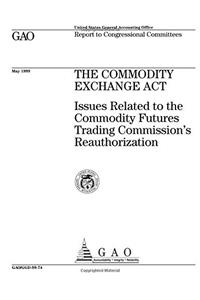 The Commodity Exchange ACT: Issues Related to the Commodity Futures Trading Commissions Reauthorization