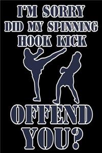 I'm Sorry Did My Spinning Hook Kick Offend You?