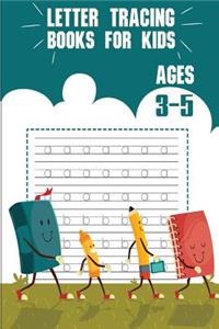 Letter tracing books for kids ages 3-5