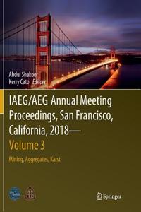 Iaeg/Aeg Annual Meeting Proceedings, San Francisco, California, 2018 - Volume 3