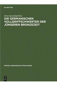 Die Germanischen Vollgriffschwerter Der JÃ¼ngeren Bronzezeit
