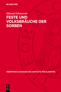 Feste Und Volksbräuche Der Sorben