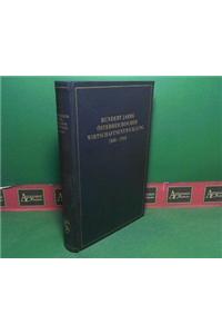 Hundert Jahre Asterreichischer Wirtschaftsentwicklung 1848 Bis 1948