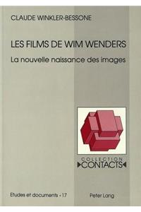 Les films de Wim Wenders