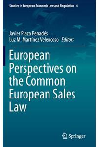 European Perspectives on the Common European Sales Law