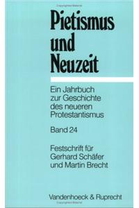 Pietismus Und Neuzeit Band 24 - 1998