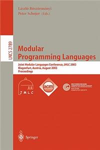 Modular Programming Languages