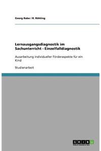 Lernausgangsdiagnostik im Sachunterricht - Einzelfalldiagnostik