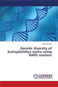 Genetic diversity of Eutropiichthys vacha using RAPD markers