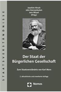 Der Staat Der Burgerlichen Gesellschaft
