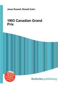 1993 Canadian Grand Prix
