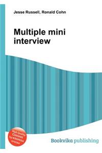 Multiple Mini Interview