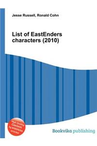 List of Eastenders Characters (2010)