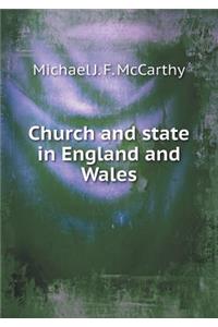Church and State in England and Wales