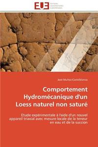 Comportement Hydromécanique d'Un Loess Naturel Non Saturé