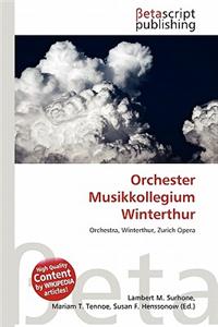 Orchester Musikkollegium Winterthur