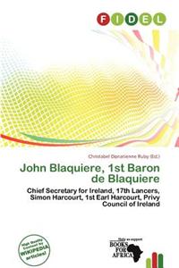 John Blaquiere, 1st Baron de Blaquiere
