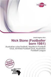 Nick Stone (Footballer Born 1981)