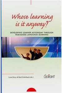 Whose Learning Is It Anyway?, Volume 10