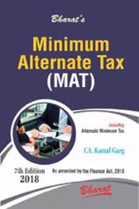MINIMUM ALTERNATE TAX (MAT) under Schedule III of Companies Act, 2013 including Alternate Minimum Tax (AMT) 2018