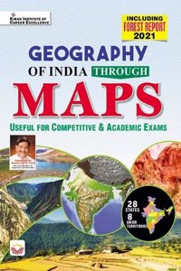 Geography of India Through Maps (English Medium) (4337)
