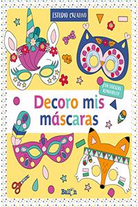 DECORO MIS MASCARAS AMARILLO