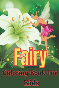 Fairy Coloring Book For Kids