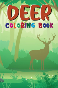 Deer Coloring Book
