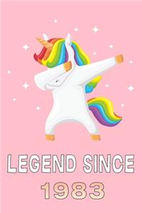 Legend Since 1983 Notebook