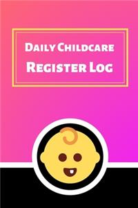Daily Childcare Register Log