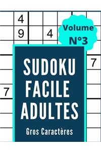Sudoku Facile pour Adultes (Volume 3)