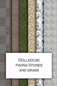 Dollhouse Paving Stones And Grass