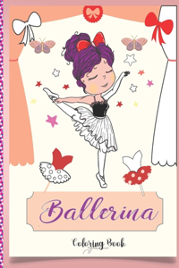 Ballerina Coloring Book