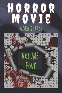 Horror Movie Word Search Volume Four