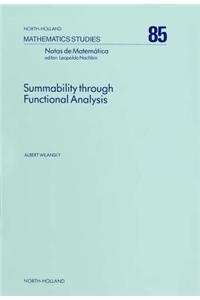Summability Through Functional Analysis
